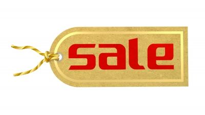 Sale Tag Printed On A Classic Paper With Golden Border  by ArtJSan/Courtesy of Freedigitalphotos.net