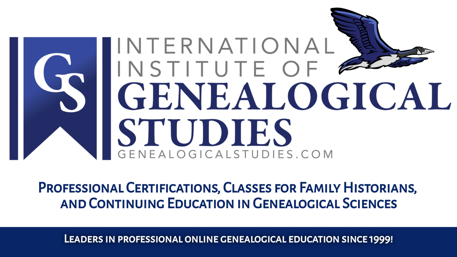 International Institute of Genealogical Studies - LEADERS IN ONLINE GENEALOGY EDUCATION