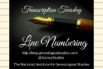 Transcription Tip: Line Numbering