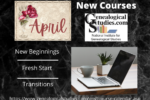 April Brings… New Beginnings!