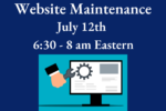 Scheduled Website Maintenance