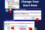How to Change the Start Date for Your Course