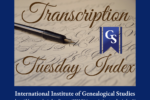 Transcription Tuesday Index