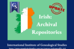 Course Update – Irish: Archival Repositories