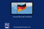 German Records Certificate