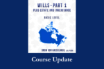 Updated Canadian Wills Course